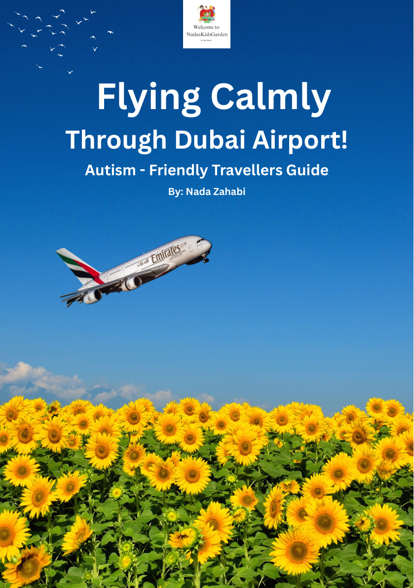 Flying Calmly Through Dubai Airport book cover